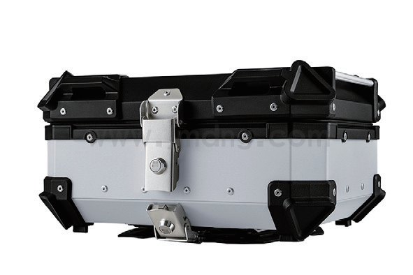 28L Sliver Plating Motorcycle Top Box