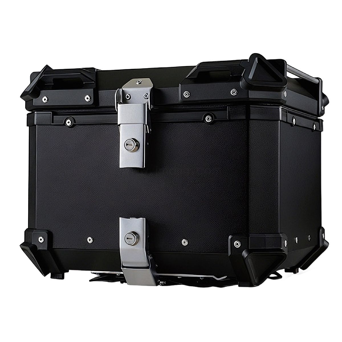 55L Black Plating Motorcycle Top Box