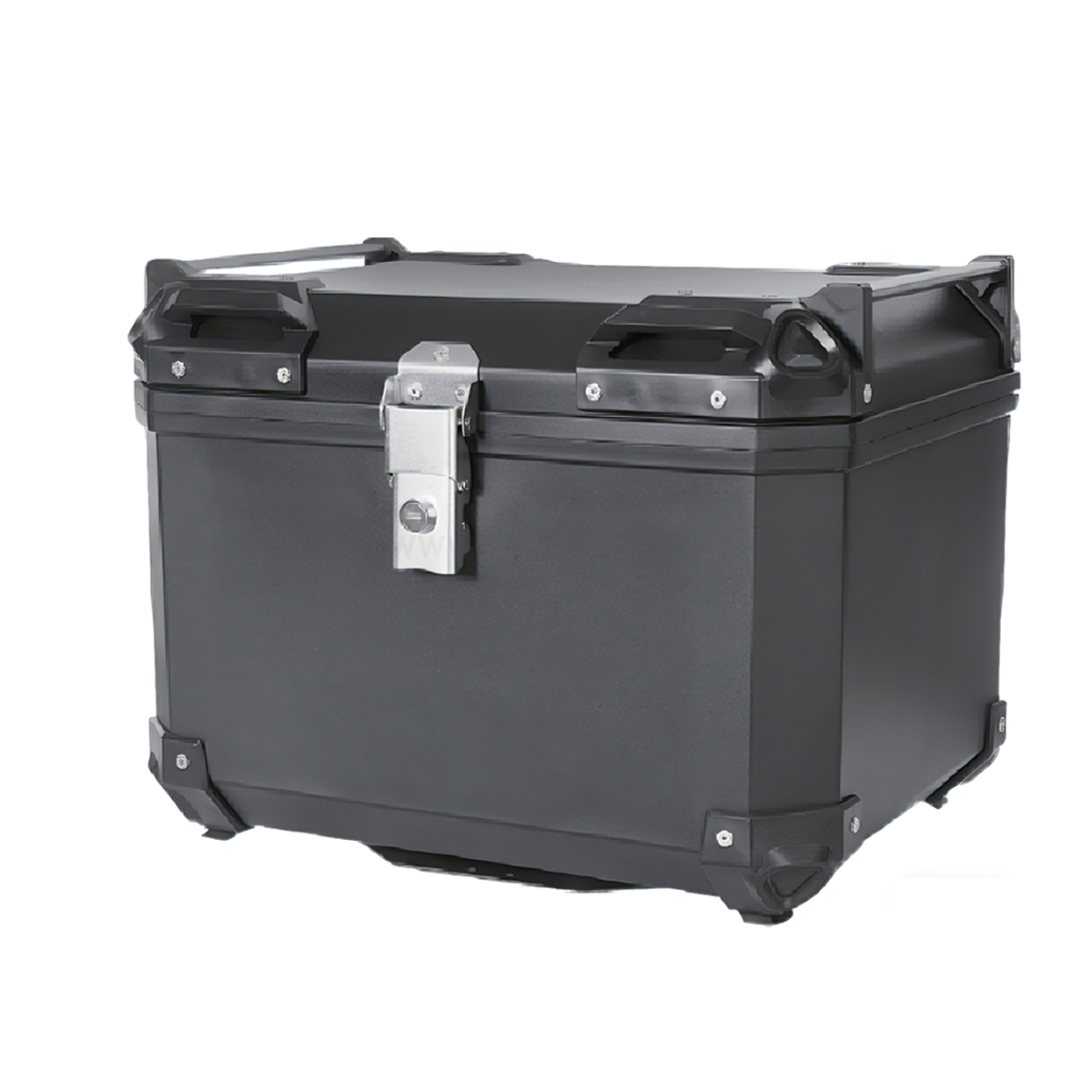 57L Black  Plastic Motorcycle Top Box