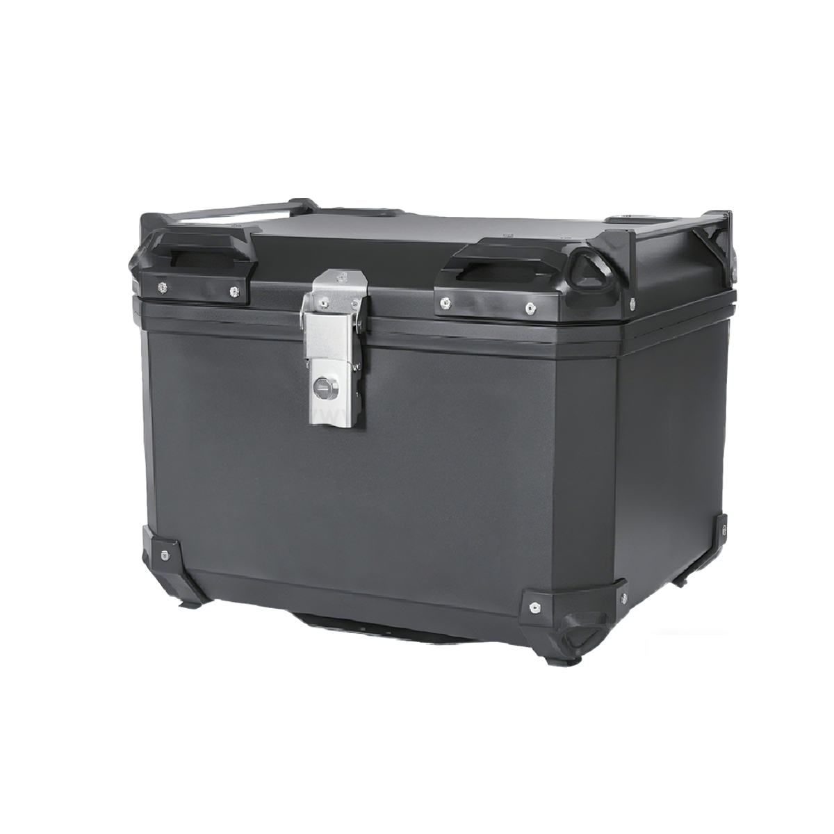 47L Black  Plastic Motorcycle Top Box