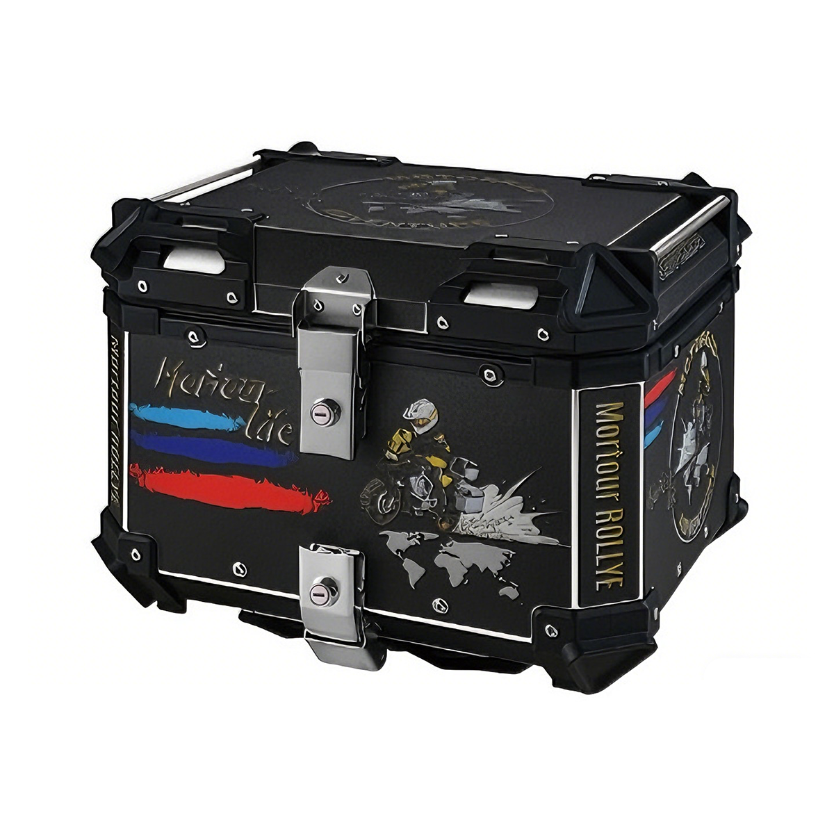 45L Sticker Motorcycle Top Box