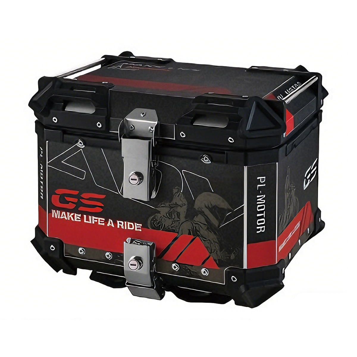 45L Sticker Motorcycle Top Box